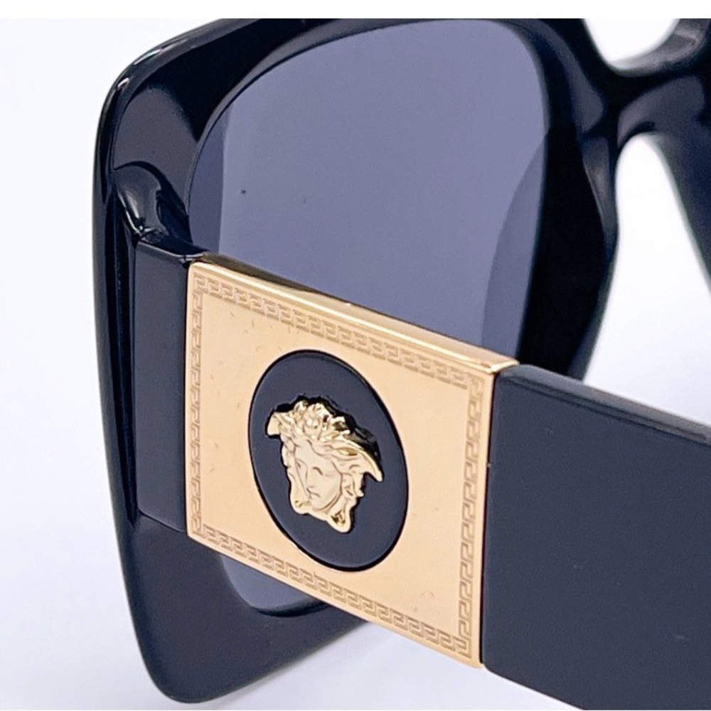 Versace Women’s Black Square Sunglasses - Picture 5 of 7